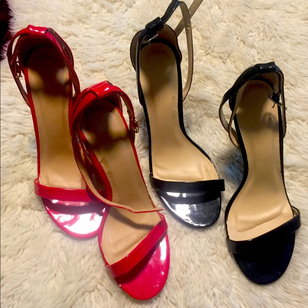 Lot of two pairs of stilettos